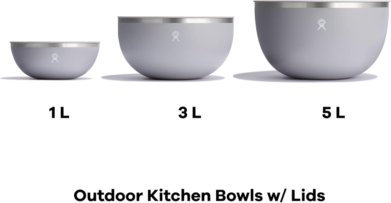 Hydro Flask Outdoor Kitchen Bowl - Stainless Steel Dinnerware Reusable Camping Gear Mess Kit - Dishwasher Safe, Bpa-Free, Non-Toxic image number 3