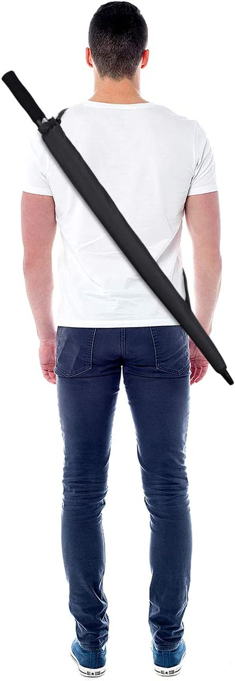 G4Free Extra Large Golf Umbrella 62/68 Inch Vented Square Umbrella Windproof Auto Open Double Canopy Oversized Stick Umbrella image number 6