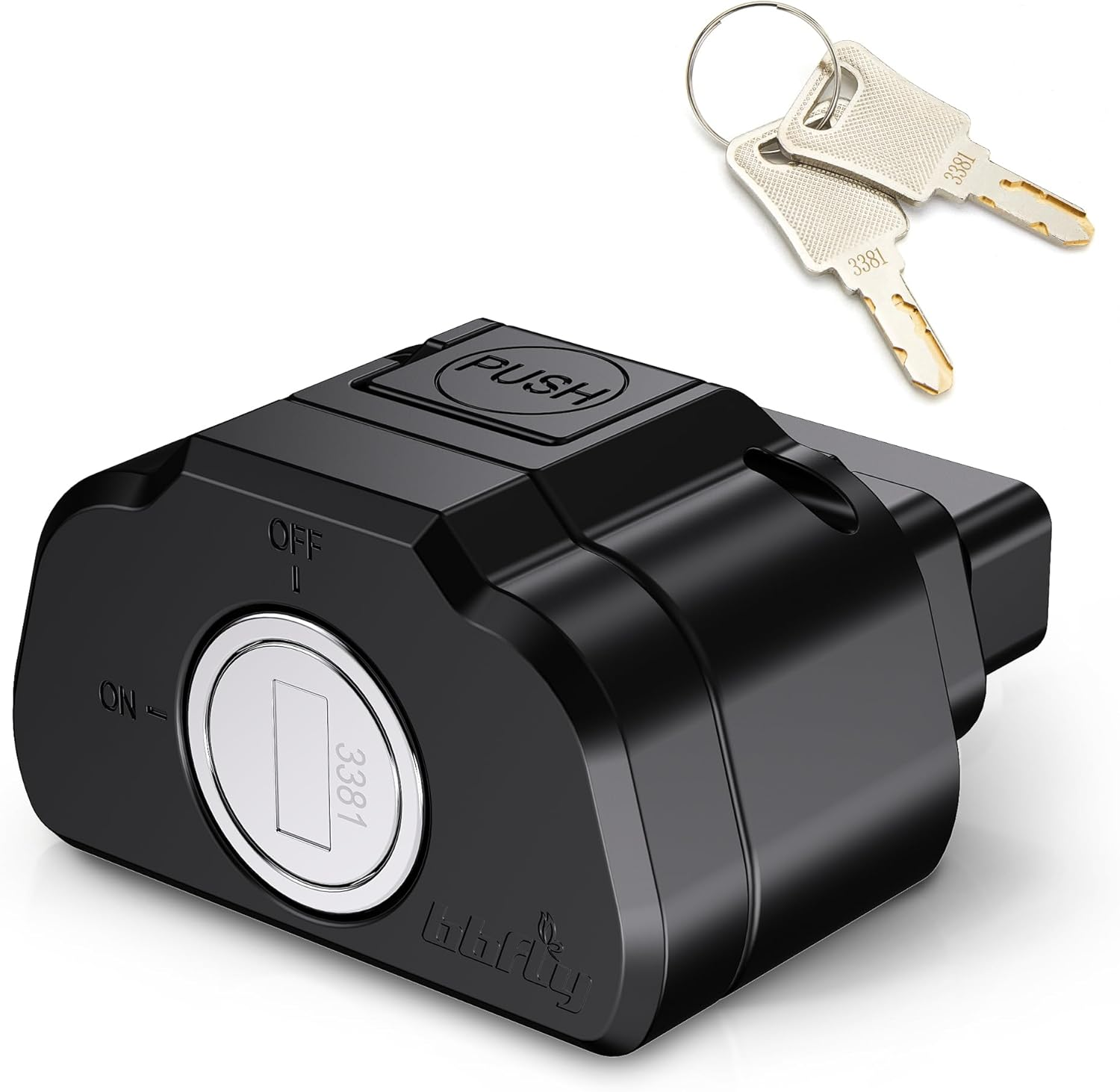 OBD Lock, Bbfly-K02 ODB Port Locking Tool, Car OBD2 Protector Device (K02) image number 1