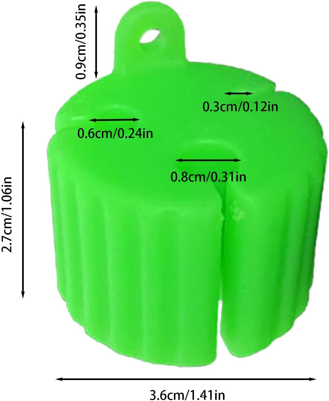 Fishing Rod with Fixed Ball, Portable Fishing Rod with Fixed Ball - TPE Fishing Rod Clip, Multifunctional, Reusable, Wear-Resistant Attachment Rod Cover for Fishing Rods of Various - Pink image number 2