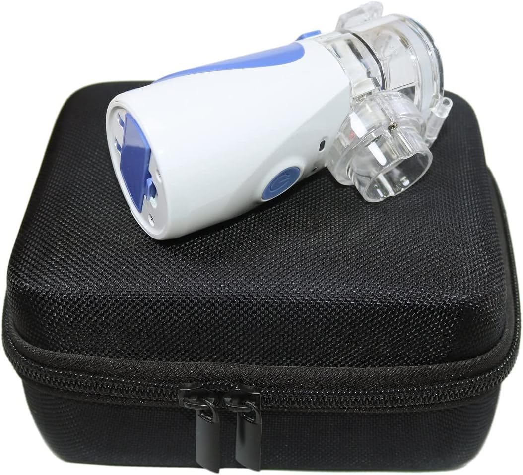 Maoershan Hard Carrying Case Compatible for Pgg-Bro Portable Nebulizer Machine Cool Mist Steam Inhaler Effective Handheld Mesh Nebulizer Machin (Case Only) image number 1