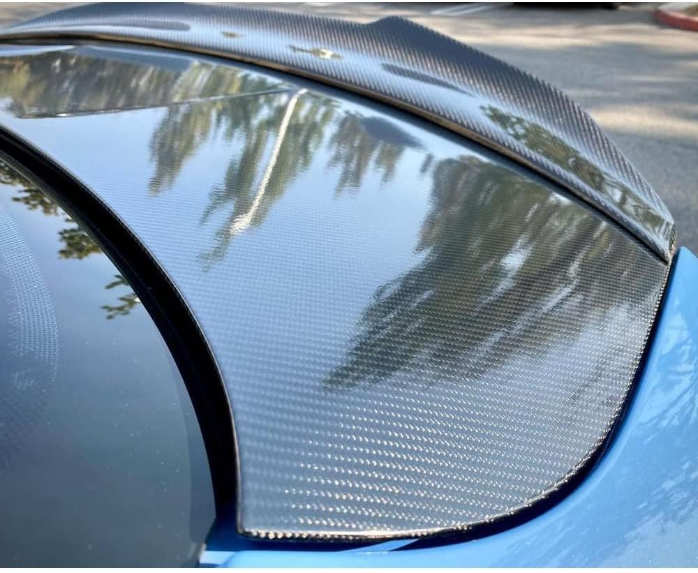 Vinyl 6D Carbon Fiber Car Wrap with Air Release Technology - 1 X 5 FT - Black image number 1