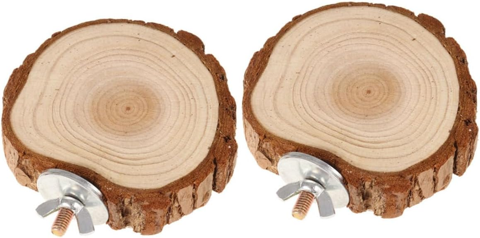 Hohopeti 2Pcs Bird Toys Bird Platforms Parrot Decoration Guinea Pig Hutch Gym Plaything