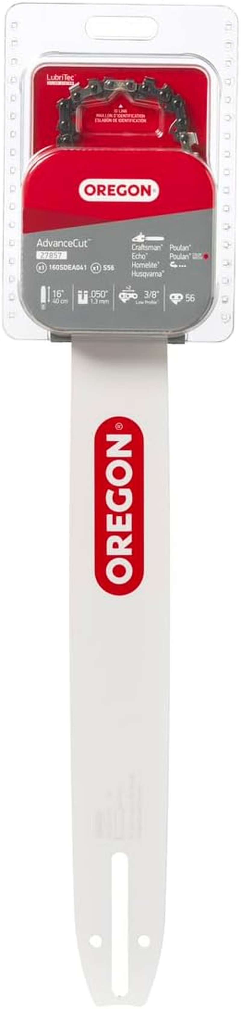 Oregon 27857 16-Inch Bar & 91VG Chainsaw Blade Combination Fits Craftsman, Echo, Homelite, Poulan image number 5