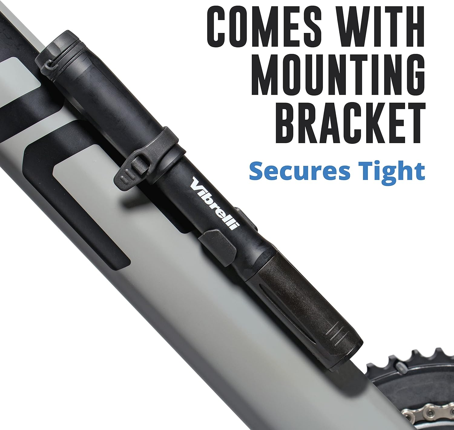 Mini Bike Pump - Presta & Schrader Bicycle Pump - 120 PSI Tire Pump for Road & MTB - No Valve Changing Needed image number 3