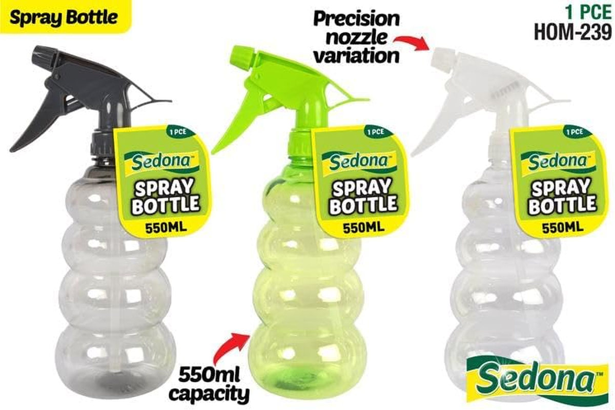 Sedona Plastic Water Spray Bottle, 550 Ml Capacity image number 3