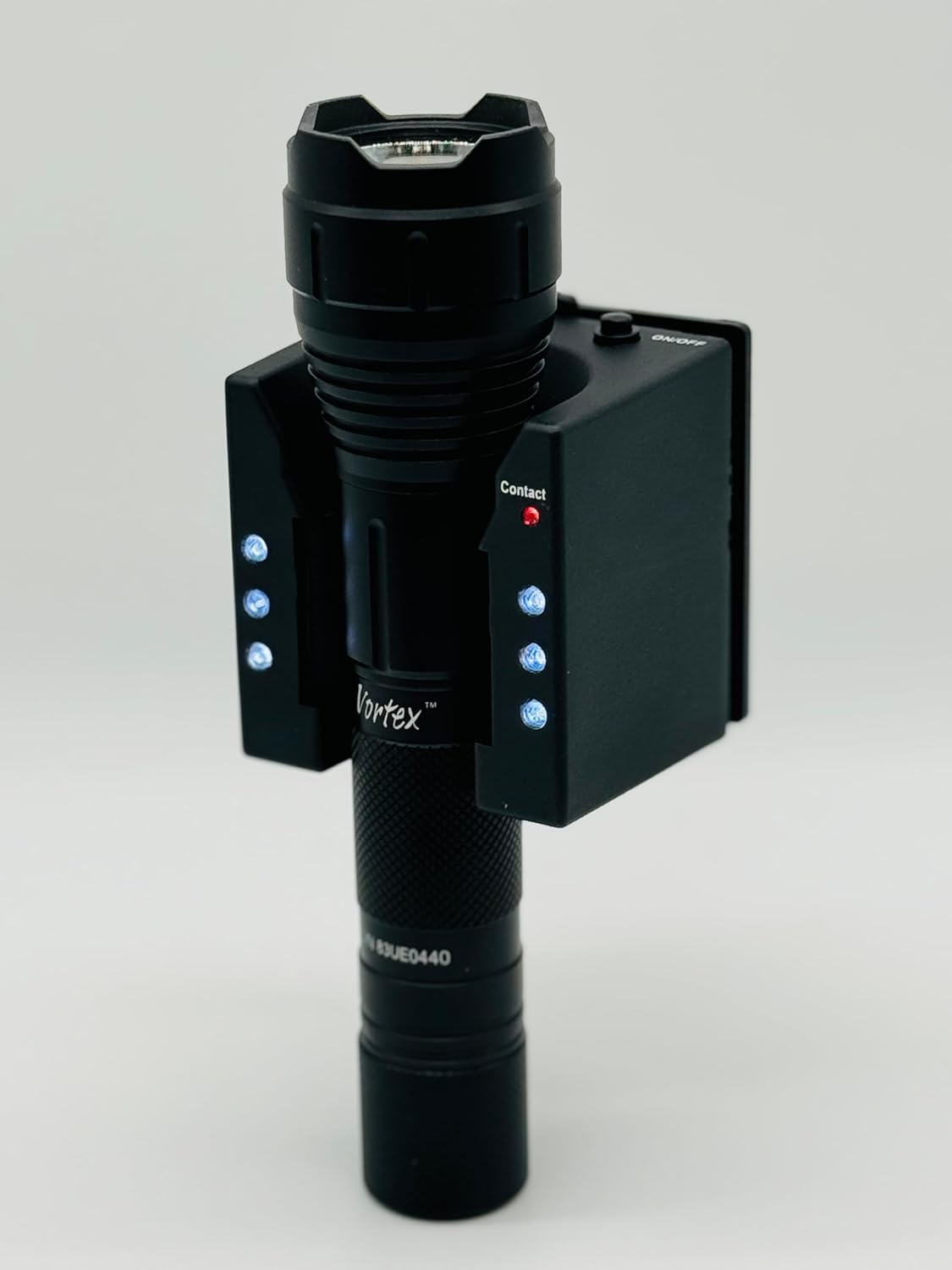 Vortex TM603 Emergency Powerful LED Wall Mount High Power 1000 Lumen 7/24 Stand by Car & Home Security Flashlight