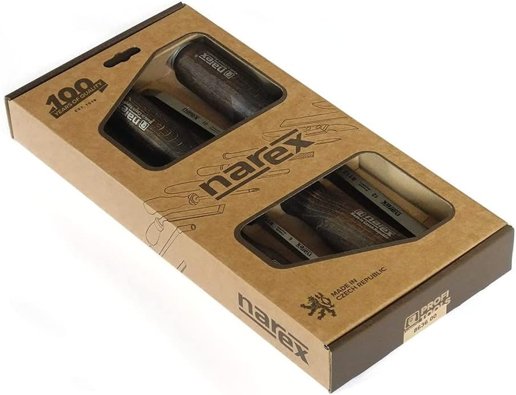 Narex 863600Chisel / Mortise Chisel Set - 4/6 / 10/12 Mm - for Mortises image number 2