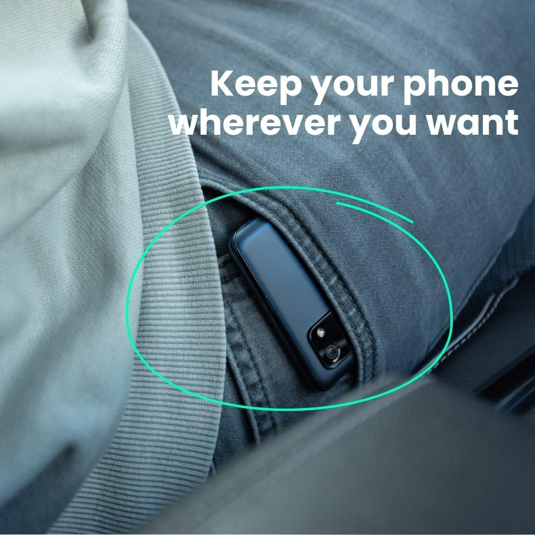 Aawireless 2022 - Wireless Android Auto Dongle - Connects Automatically to Android Auto - Easy Plug and Play Setup - Free Companion App, Black (AAW001)