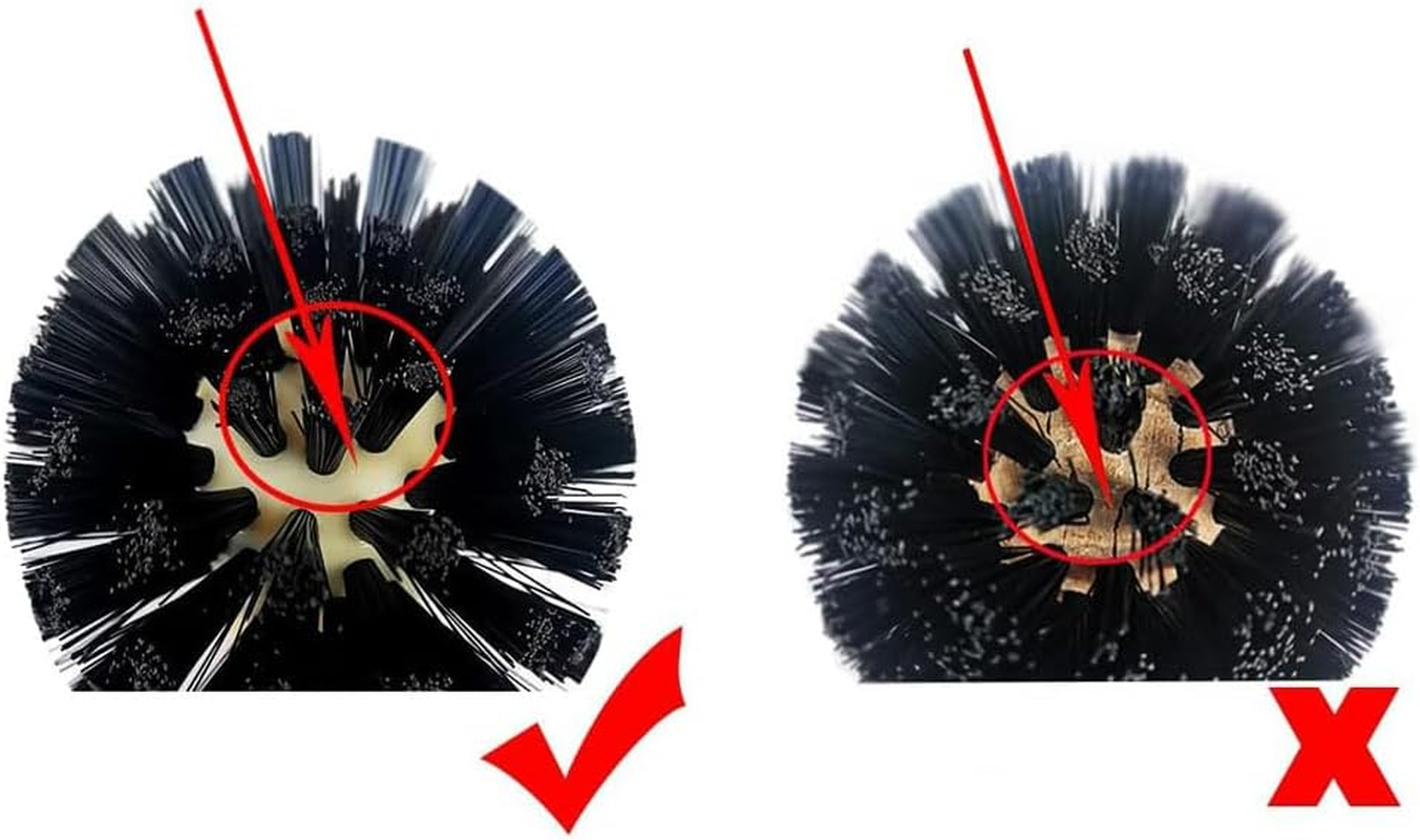 THJOPOKEEL Coffee Filter Cleaning Brush, Suitable 54Mm-62Mm Coffee Machine Portafilter Brush, Wooden Handle Coffee Powder Bowl Cleaning Brush image number 3