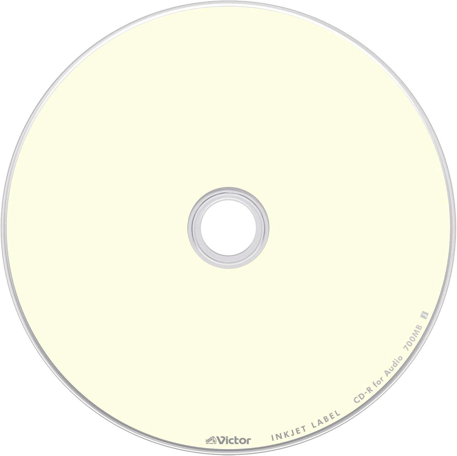 Victor AR80FPX20SJ1 Music CD-R, 80 Minutes, 20 Sheets, Color Mix Printable image number 3