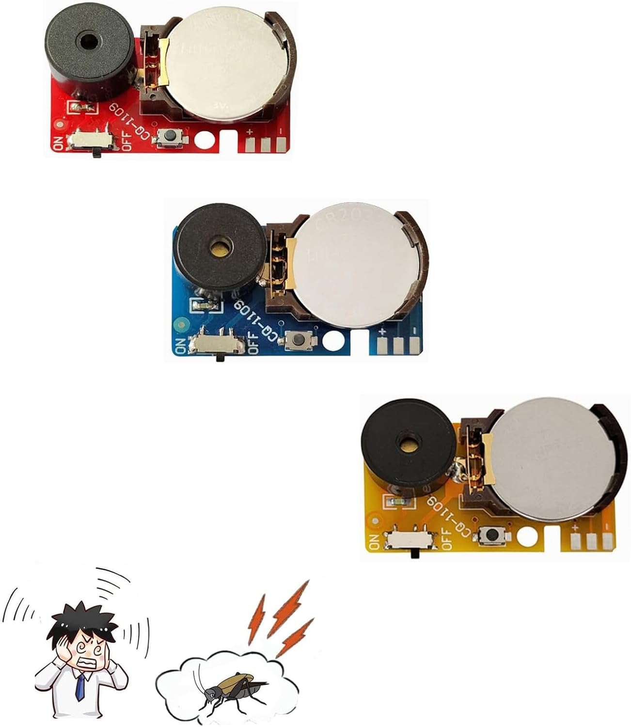 Annoyatron Random Noise Maker, Annoyatron Noise Maker, Annoyatron Noise Maker Mini Annoying Noise Maker, 2024 New Annoyatron Random Noise Maker (3Pcs B) image number 4