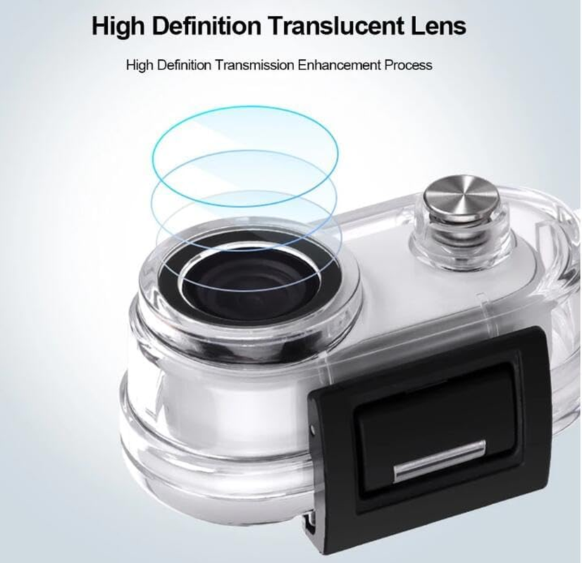 Coyktonty Dive Case Waterproof Case for Insta360 Go 3S/GO 3, Underwater Diving Protective Shell 40M with Bracket Accessories image number 3