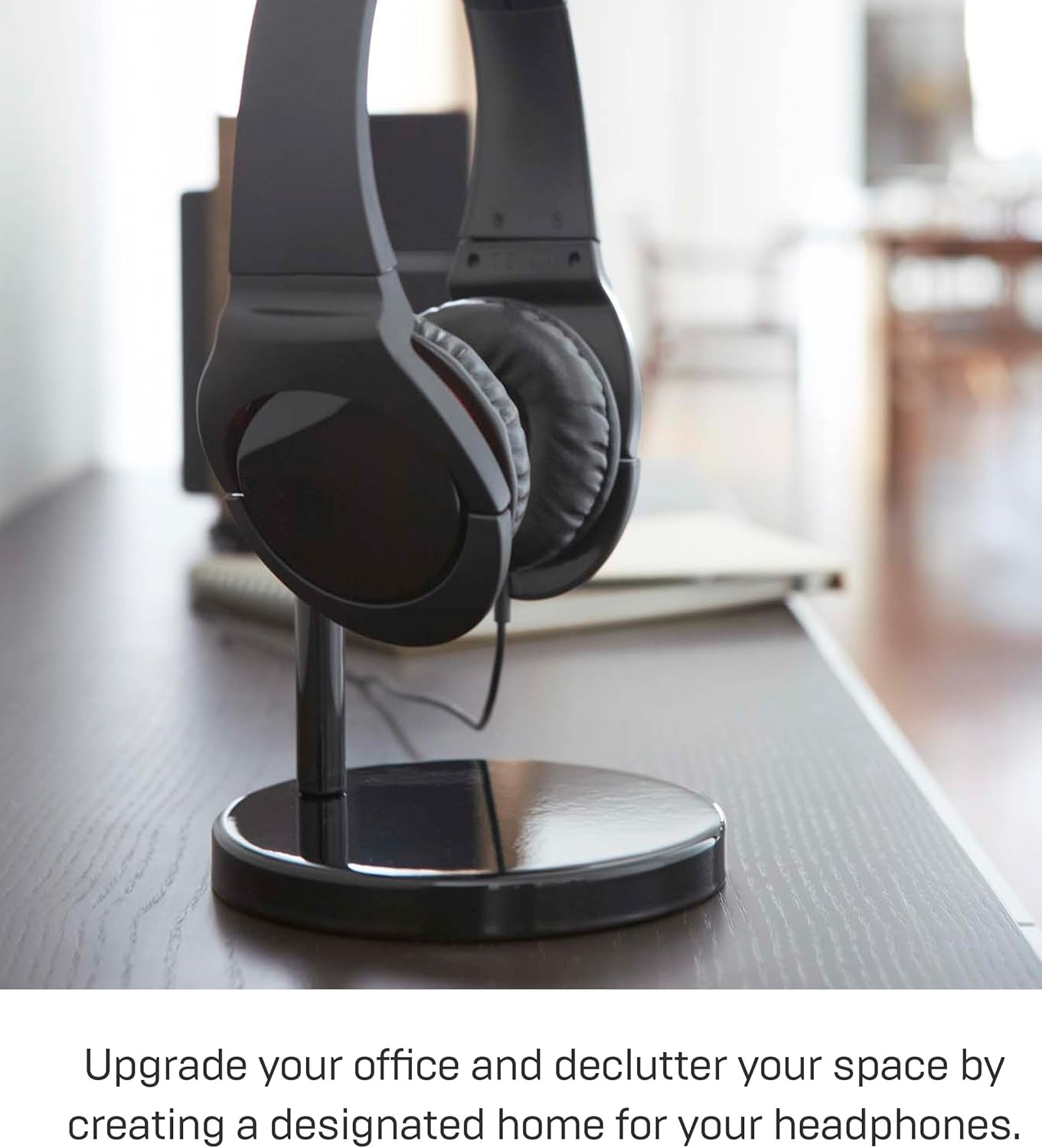 BAUTES Headphone Stand round BK - White image number 2