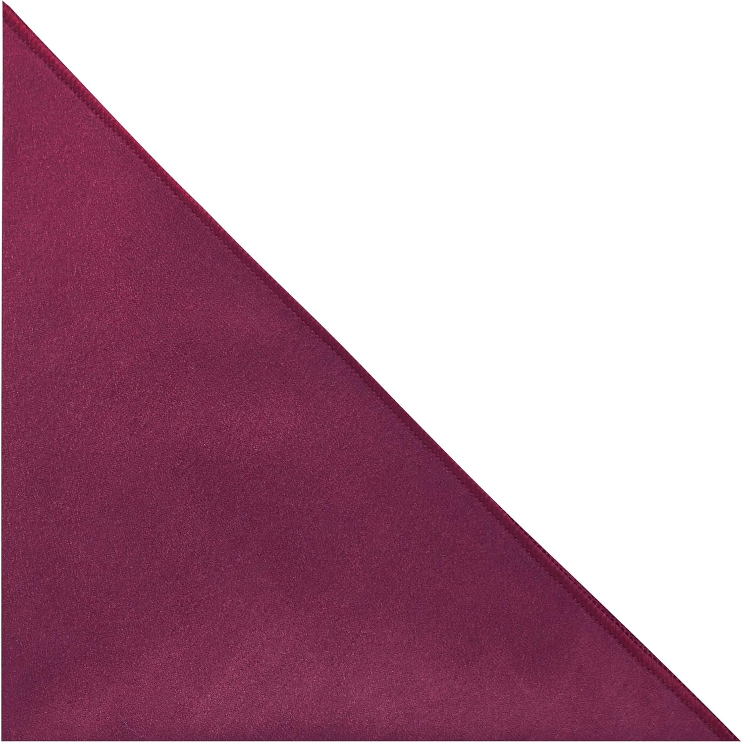Luxury Plum Purple Suede Pocket Square, Handkerchief, Moleskin image number 1