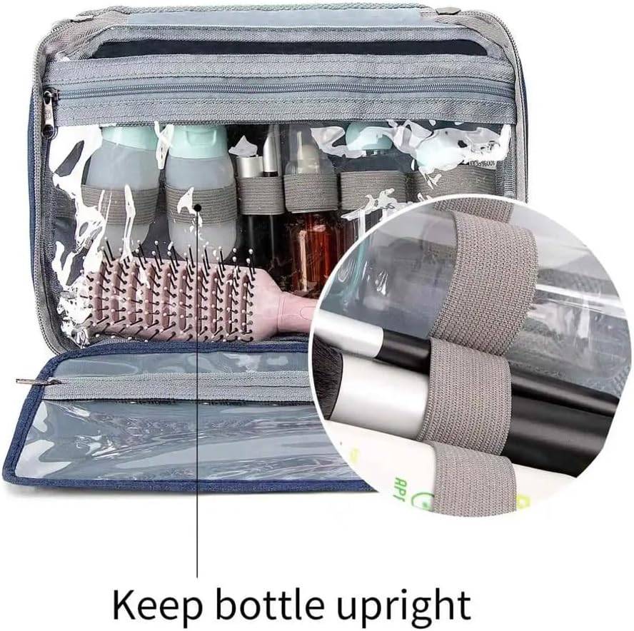 Toiletry Bag for Women (Grey) image number 1