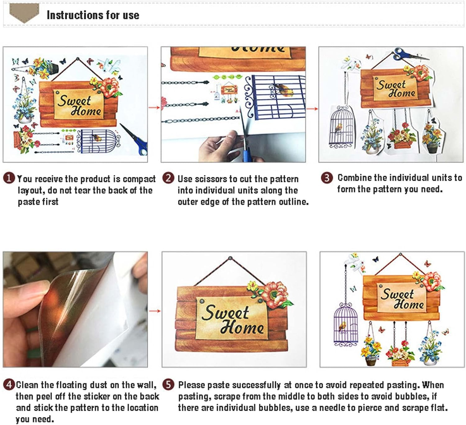 MLAFE Kawaii Wall Decorations, Cute Cartoon Height Chart Stickers, Growth Chart for Wall, Living Room, Bedroom Wall Decoration Stickers (Hippo Stacked Yellow) image number 4