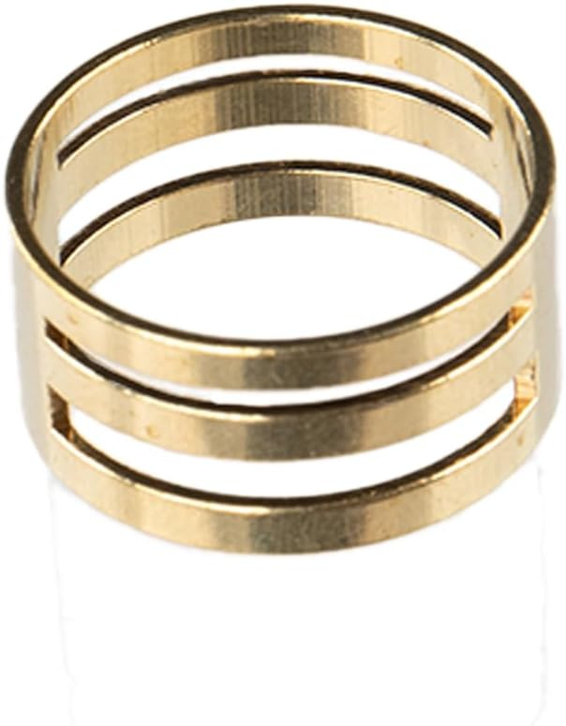 Craft County Jump Ring Opening and Closing Tool - Easy Slip-On Ring with 4 Slots for Jewelry Making - Silver