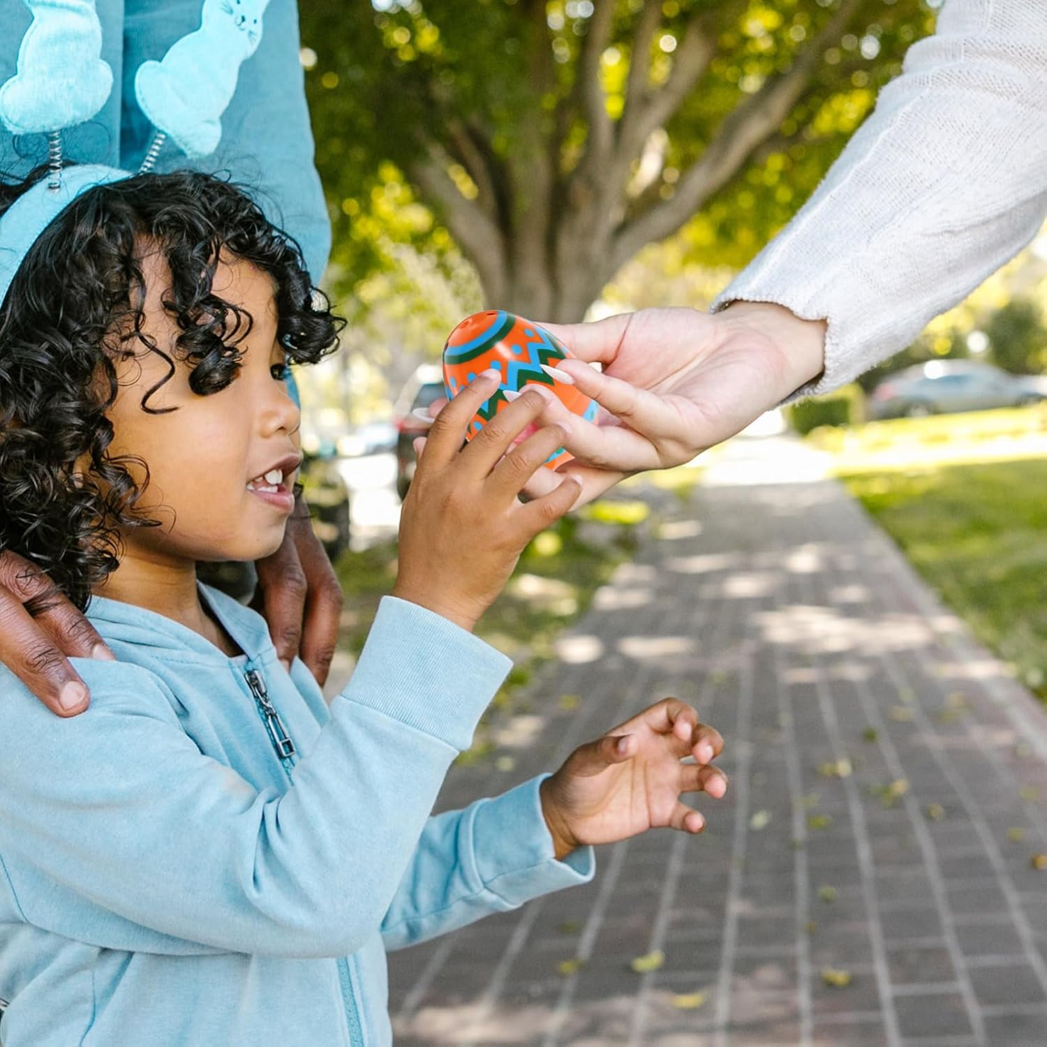 JECOMPRIS 12Pcs Easter Eggs: Fillable Easter Eggs Empty Easter Eggs Plastic Easter Eggs for Easter Hunt Easter Baskets Stuffers Fillers Party Decoration Classroom Prize