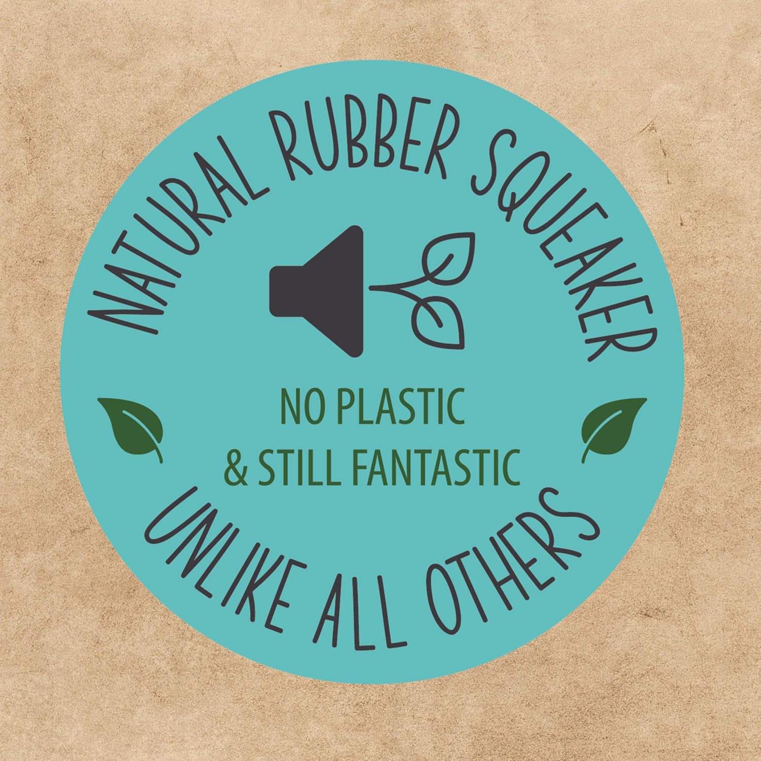 Petlove Resploot Tuffles Sea Lion, Tough Strong Dog and Puppy Toy with Squeaker, 100 Percent Recycled Materials image number 2