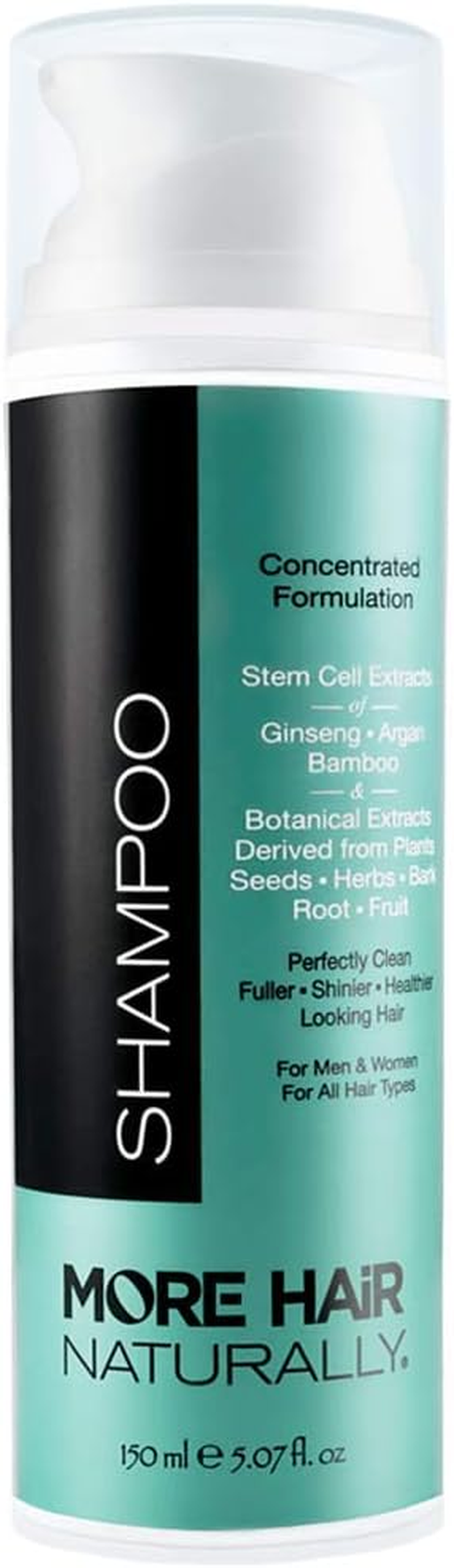 More Hair Naturally TRIPLE STEM CELL SHAMPOO: State of the Art Hair Improvement (Newest Version of Kevis 8 Shampoo) image number 5