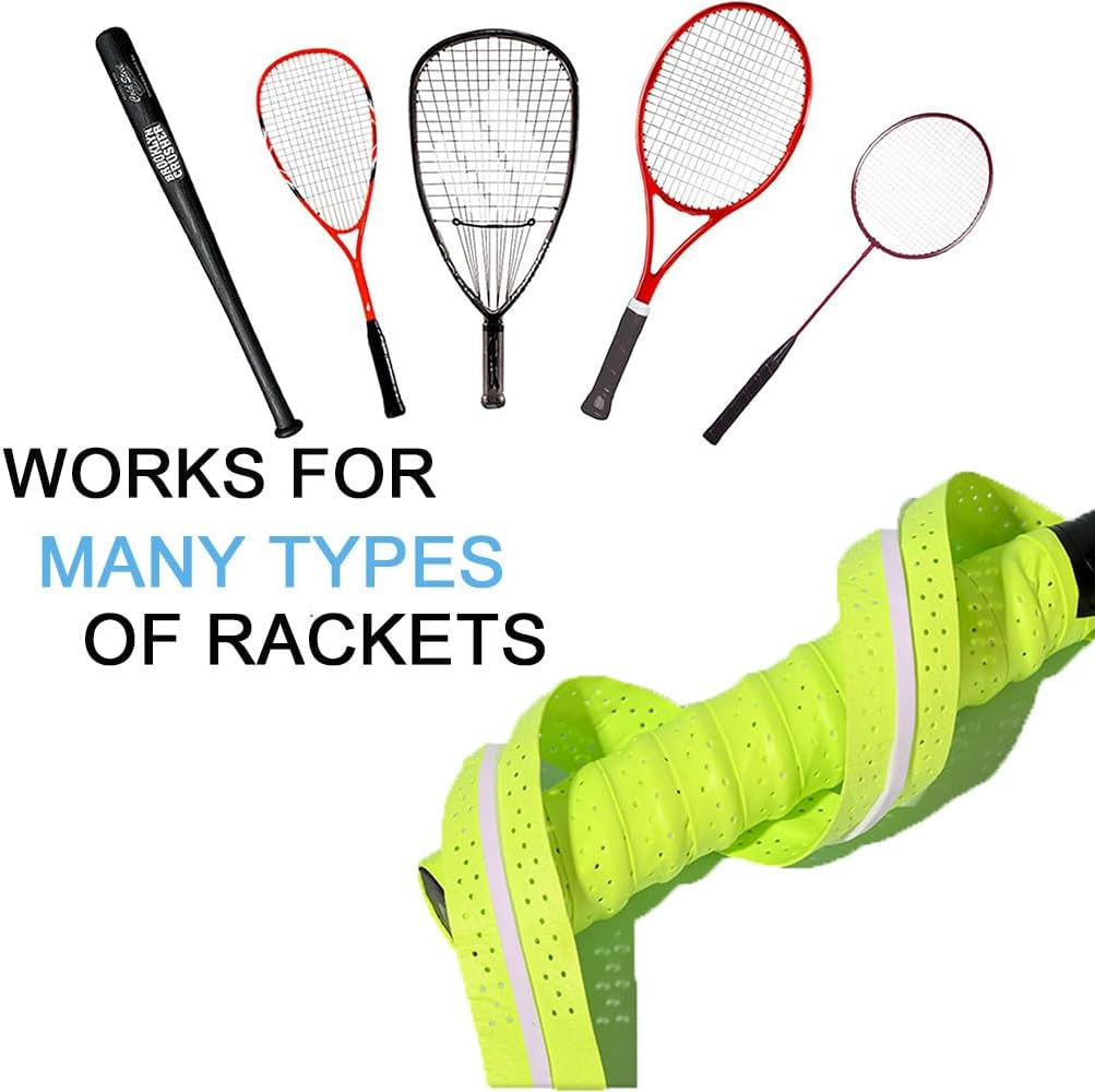 Anti-Slip Tennis Badminton Squash Racquet over Grip Tape Overgrip Sweatband image number 2