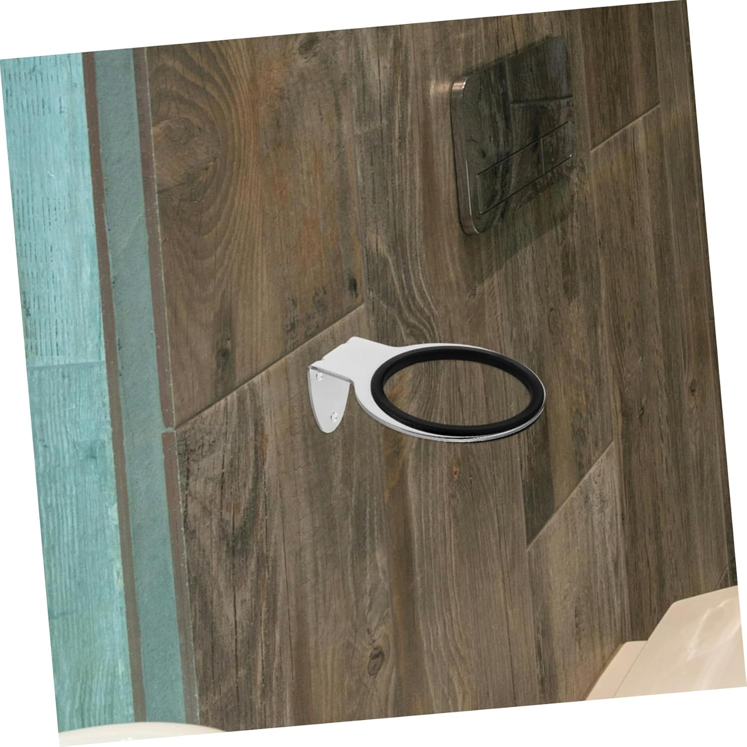 Beatifufu Elegant Look Wall-Mounted Hair Dryer Holder Stable and Heavy Duty Creative Pre-Drilled Design Space-Saving for Bathroom or Bedroom image number 5