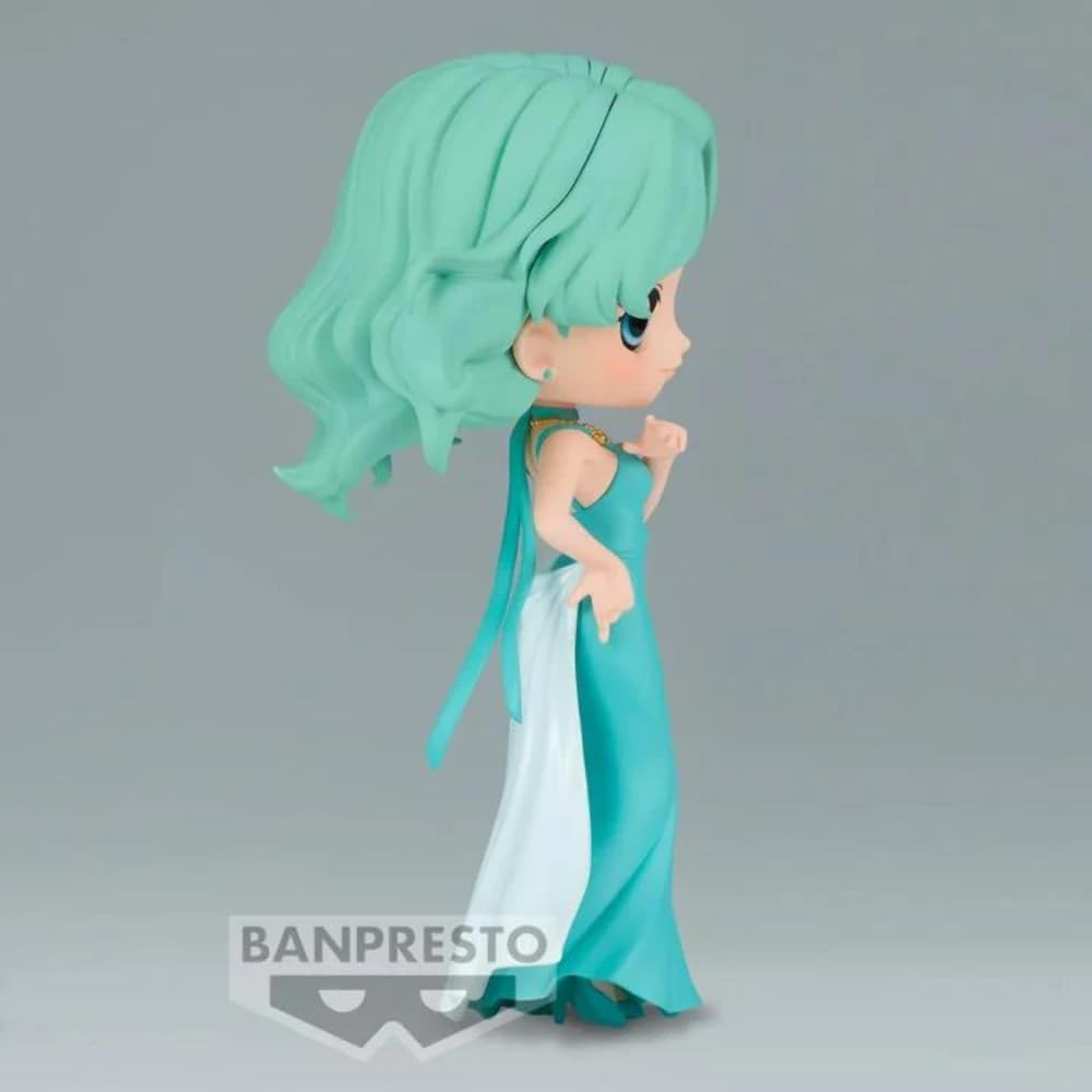 Banpresto Pretty Guardian Sailor Moon Eternal Q Posket-Princess Neptune (Ver.B) - Multicolor image number 5