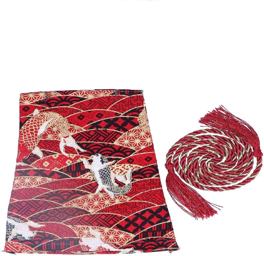 Shift Knob Dust Cover Ancient Antiquity Element Manual Gear Shift Knob Boot Dust Cover with Rope for Car Truck Shift (Rad, 21 * 17CM) image number 2