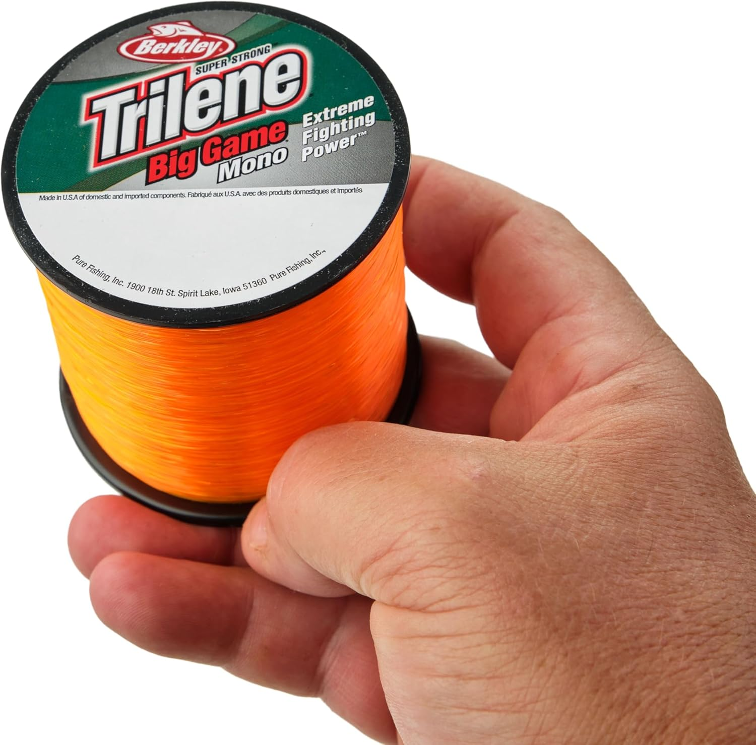 Berkley Trilene Big Game Monofilament Fishing Line - 50 Pounds, 2.688 Inches, Pink Coral image number 5