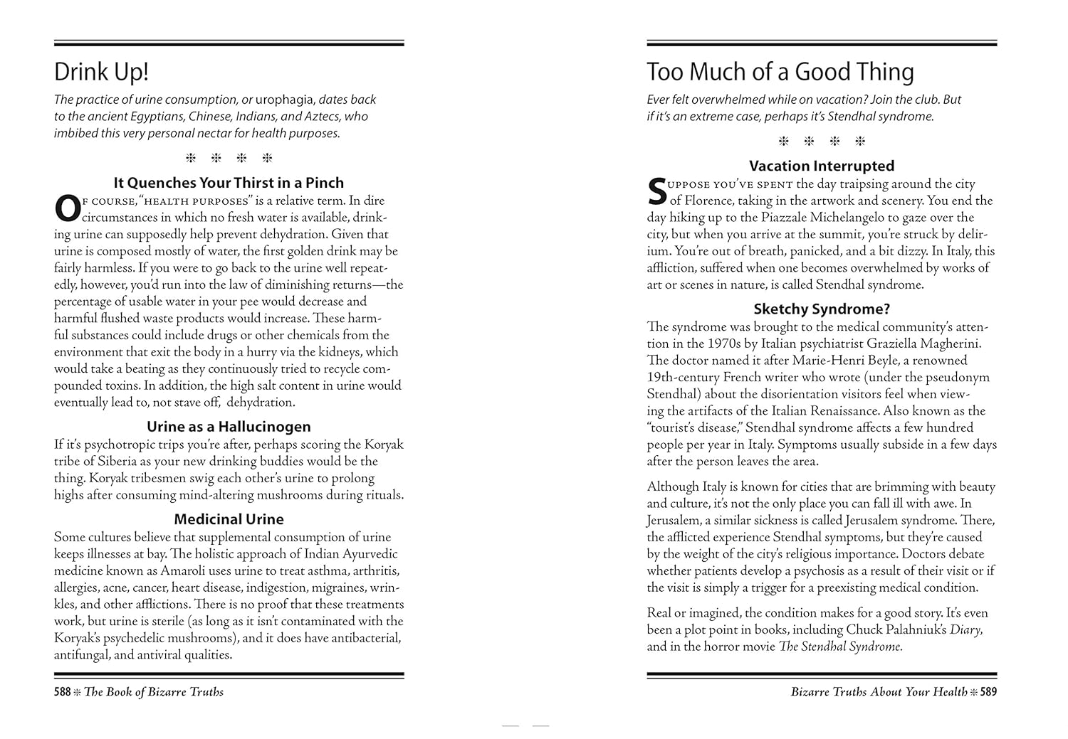 The Book of Bizarre Truths: Big Book of Provocative Questions & Myth-Busting Answers Hardcover Gift for Trivia Buffs, Curious Minds, Skeptics & Knowledge Seekers image number 2