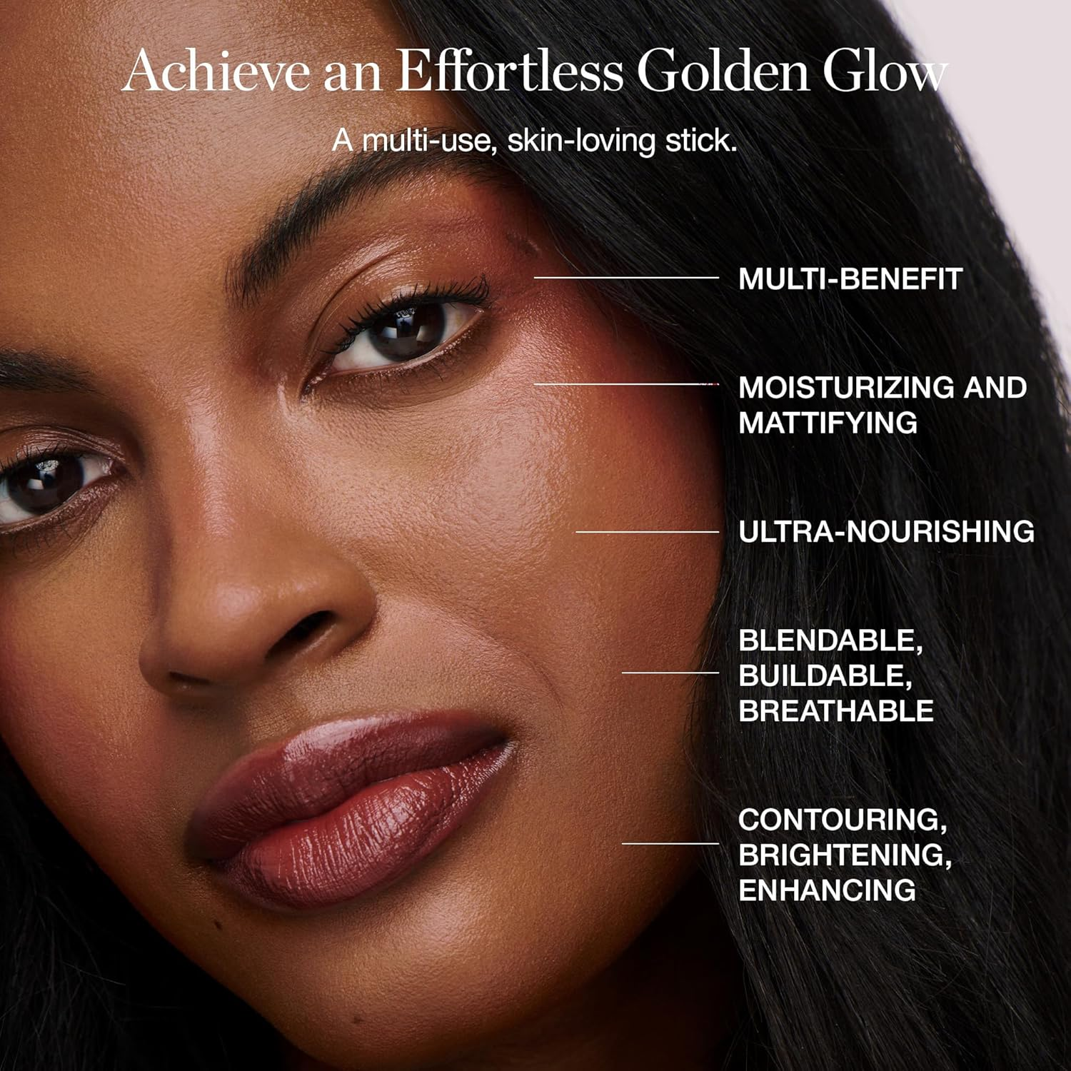 Ogee Face Crystal Collection Trio - Contour Makeup Collection - Certified Organic Palette - Includes Bronzer, Blush & Highlighter Sticks image number 2