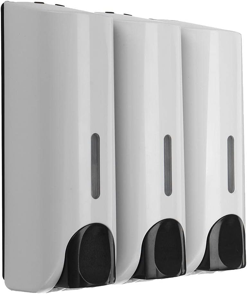 3Pcs/Set 350Ml Bathroom Shower Gel Body Lotion Conditioner Shampoo Soap Dispenser image number 1