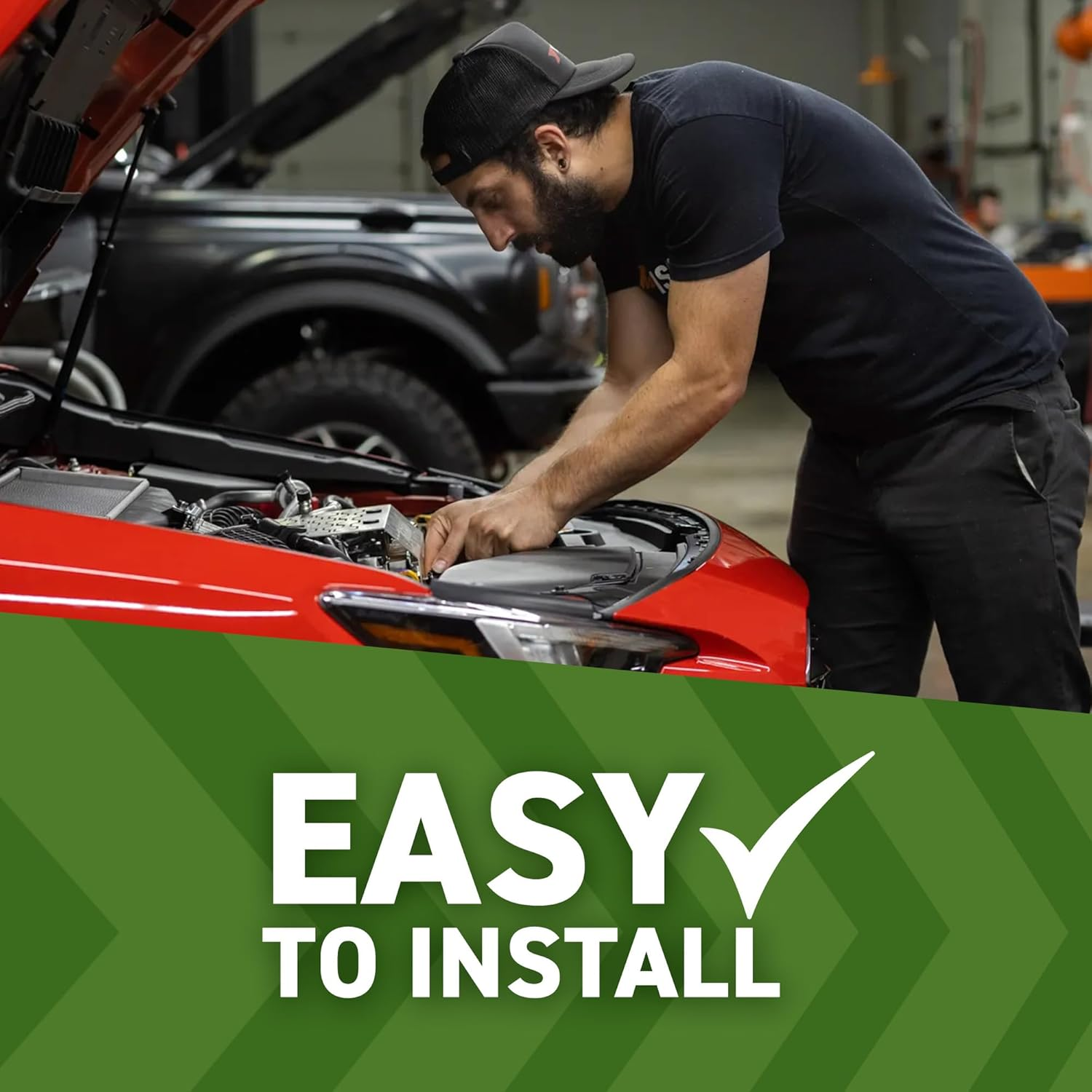 Mishimoto MMSK-BK Weighted Shift Knob, Black image number 3