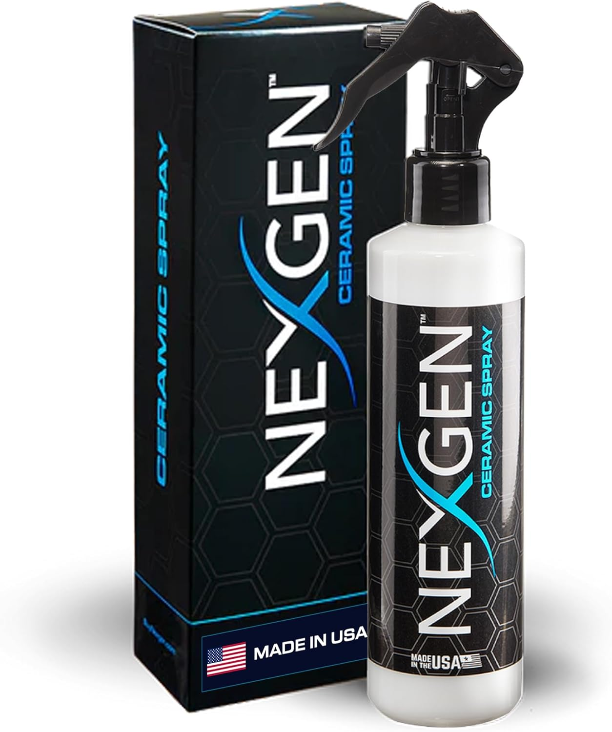 Nexgen Ceramic Spray Silicon Dioxide &mdash; Easy to Apply, Ceramic Coating Spray &mdash; Professional-Grade Protective Sealant Polish for Cars, Rvs, Motorcycles, Boats, and Atvs &mdash; 8Oz Bottle