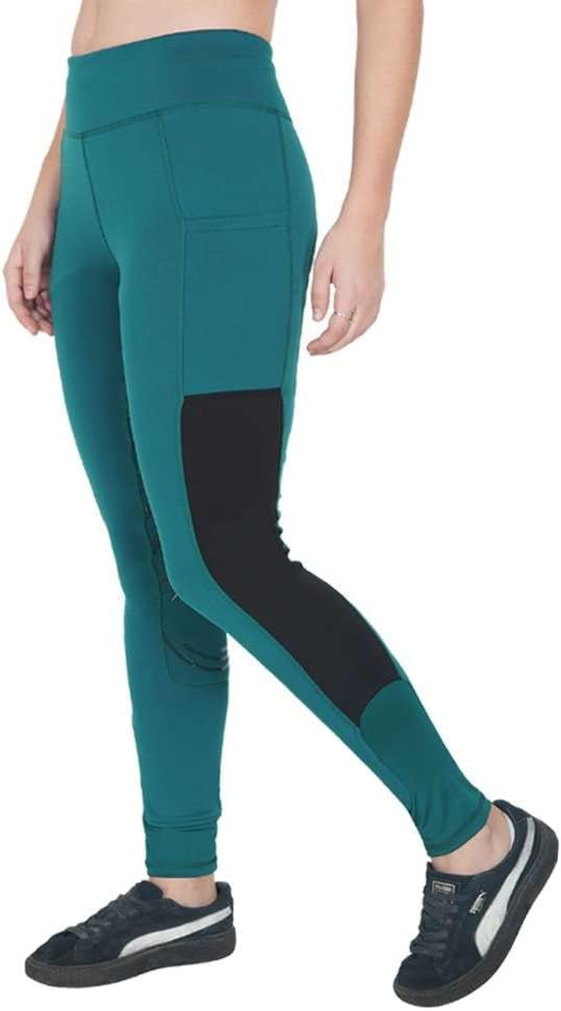 Women'S Horse Riding Silicone Pullons Leggings Winter Ladies Leggings Tights Sticky Bum Riding Pants image number 2