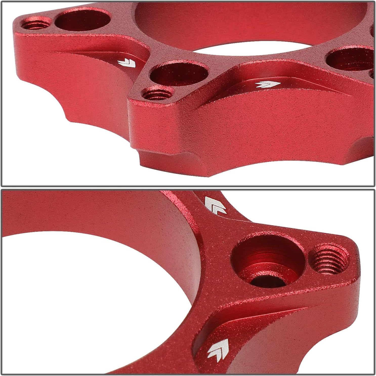 NRG Innovations SRK-LOTH-RD Red Gaming Steering Wheel Hub Adapter Compatible with Logitech G923 G29 G920 G27, 6 X 70Mm Bolt Pattern - Pink image number 2