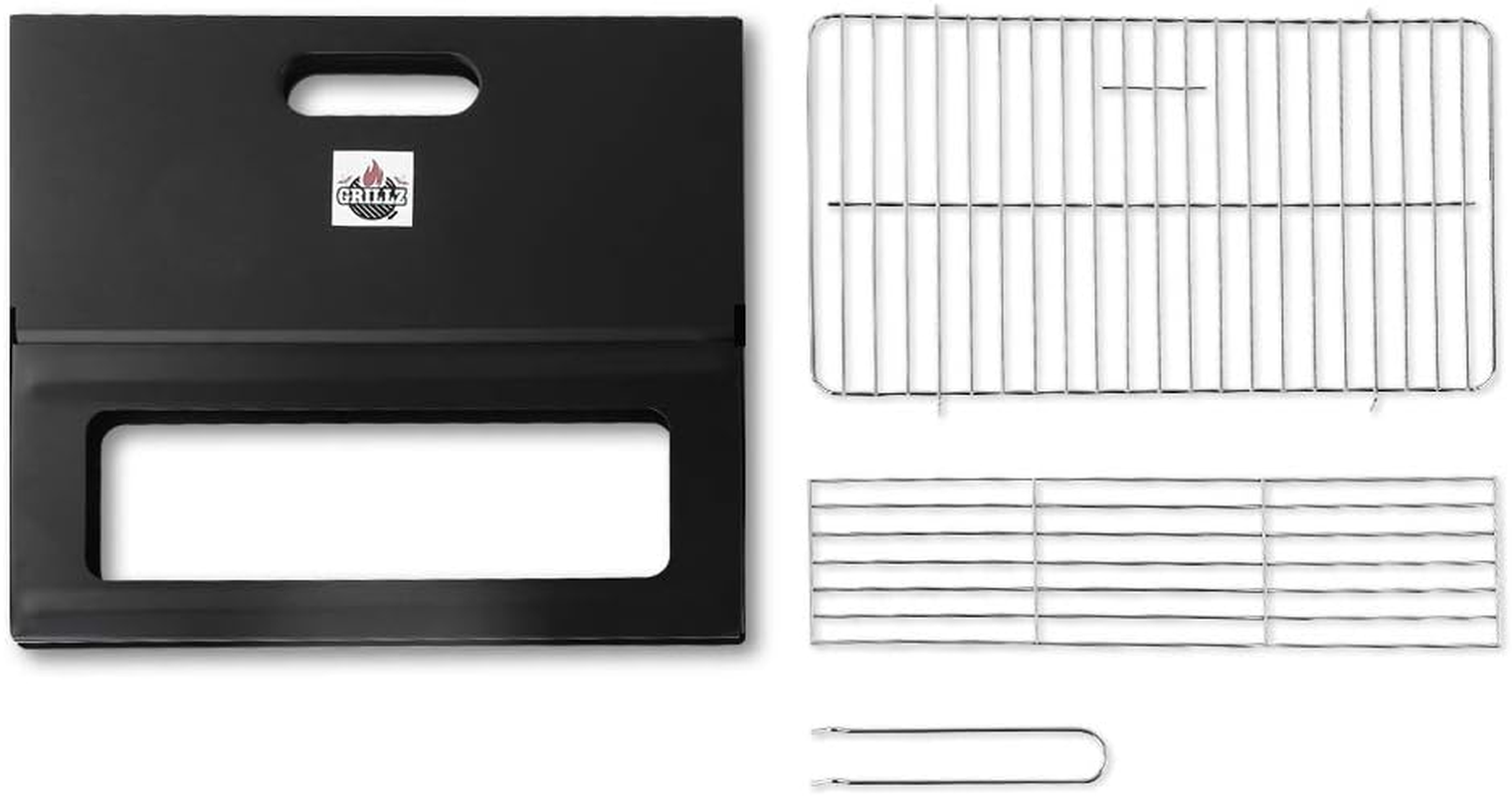 Portable Charcoal BBQ Grill Super Slim and Portable