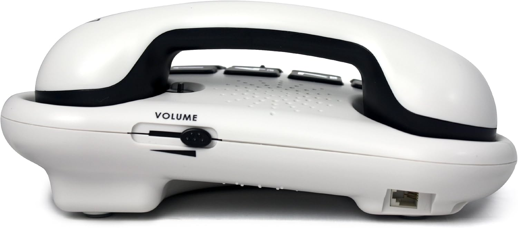 Geemarc Amplipower 50 - Amplified Corded Telephone with Tone and Volume Control, Large Buttons and One-Touch Memories - Hearing Aid Compatible - Specialised for Hearing Impaired - UK Version - White image number 2