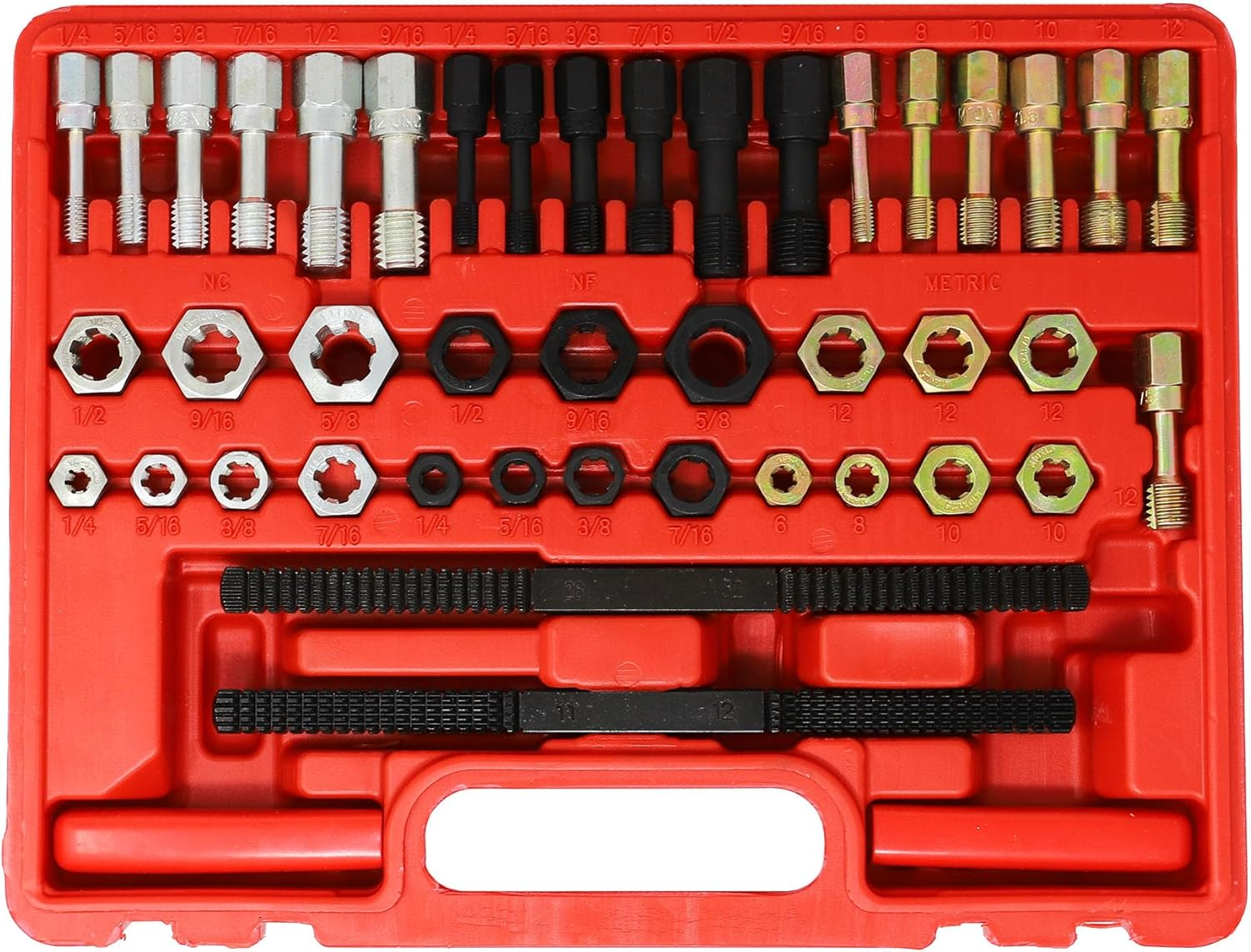 CTA Tools 8240 Universal 53-Piece Rethreading Set, RED image number 3