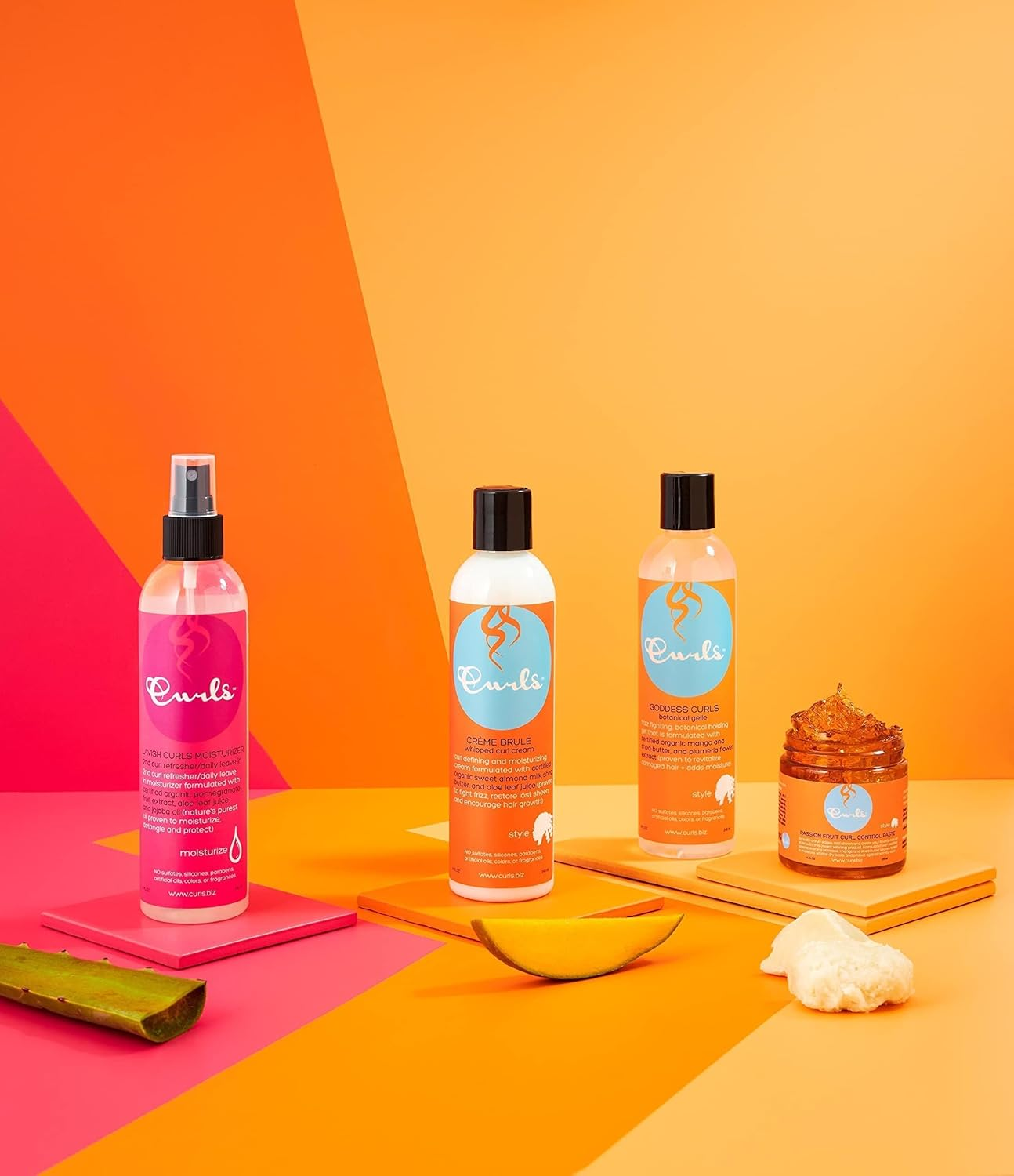 Curls Hair Gel Goddess Glaze Curl Gel, 8 Ounce image number 6