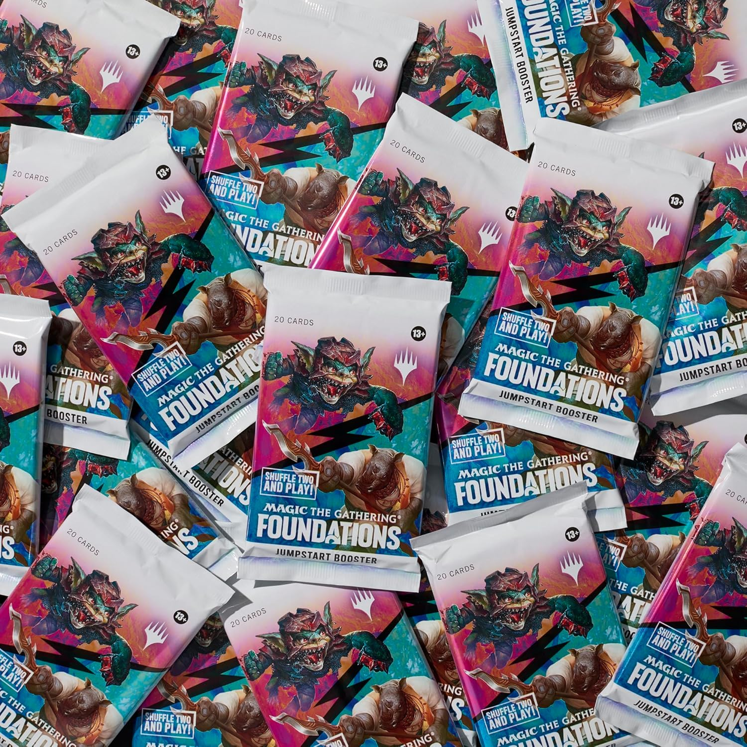 Magic the Gathering Foundations Jumpstart Boosters Card Game (24 Boosters per Display) image number 3