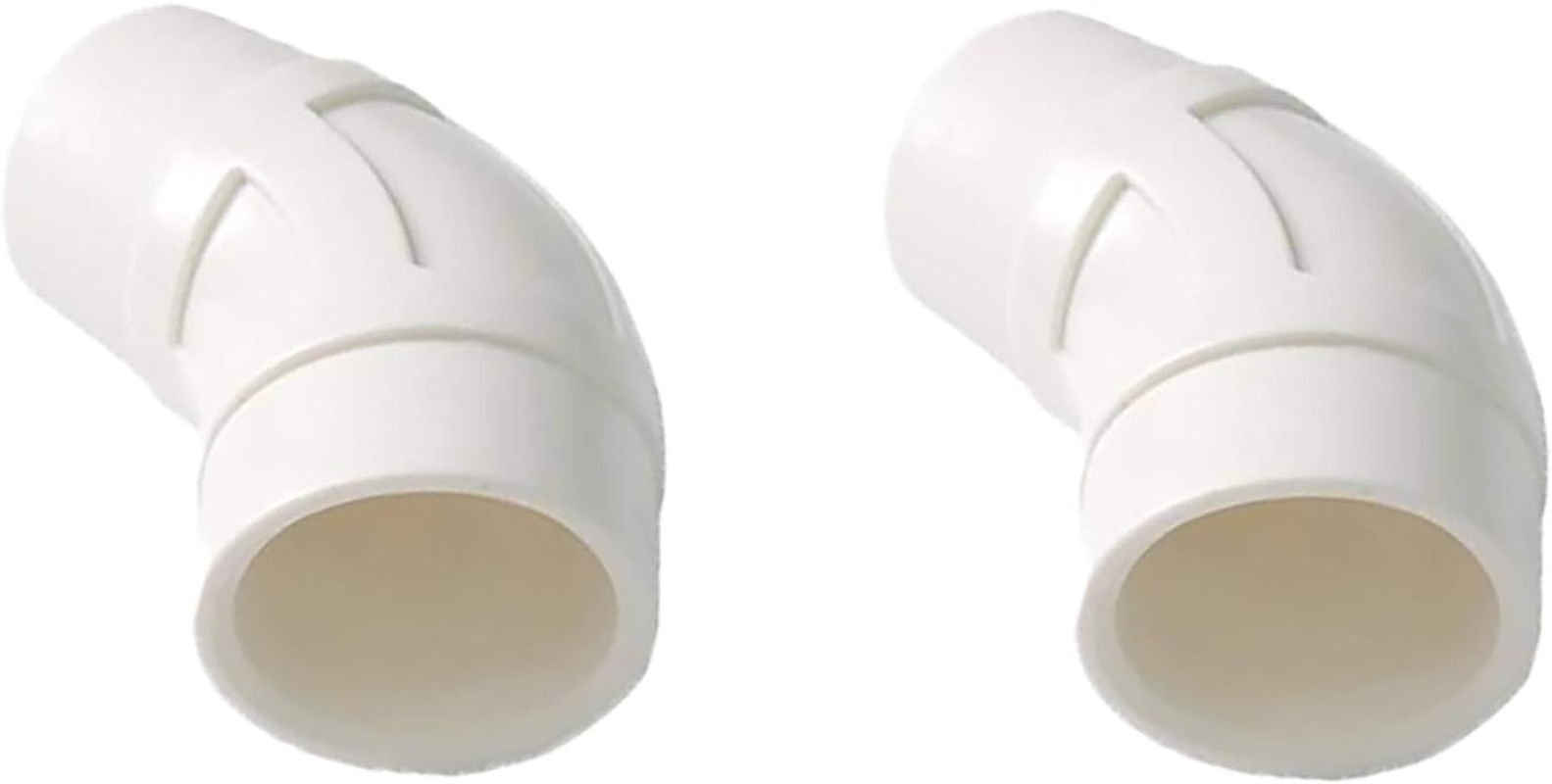 2PCS Pool Cleaner 45 Degree Elbow W70244 Replacement Fit for Most Zodiac Baracuda/Pentair Kreepy Krauly/Hayward Pool Cleaners image number 2