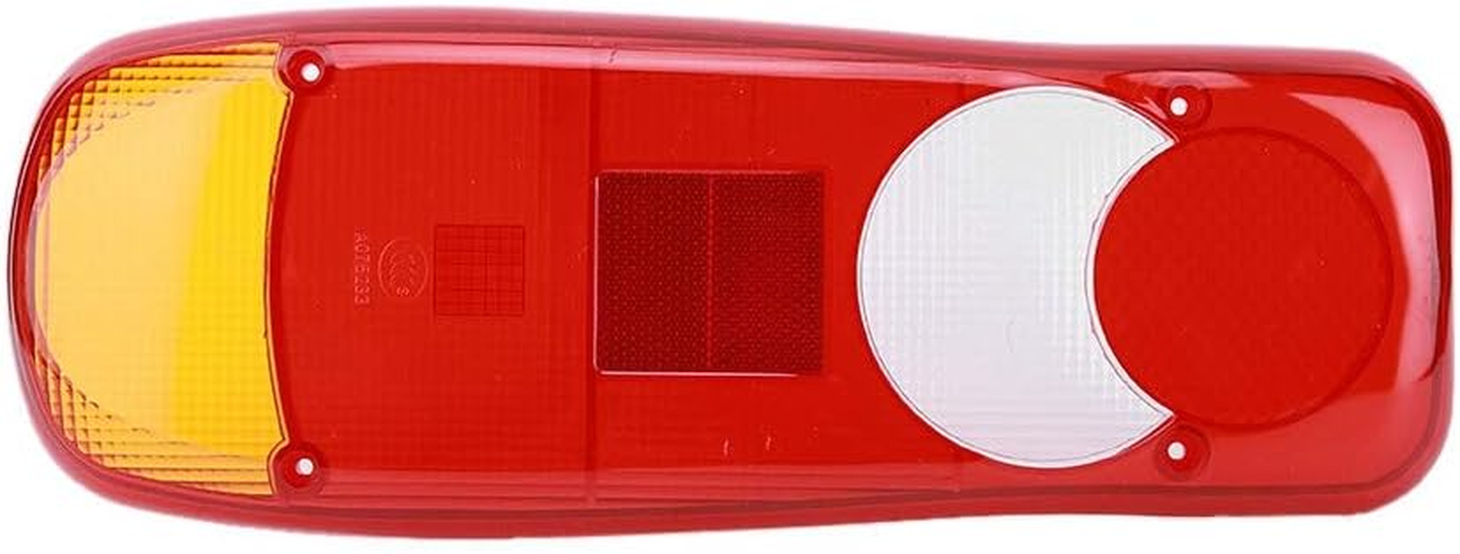 MUNEFE LED Trailer Lights Cover, Reverse Brake Light Shell, Stop Rear Flash Lamp Cover for Lorry Trucks Trailer Boat Pickup RV Campers
