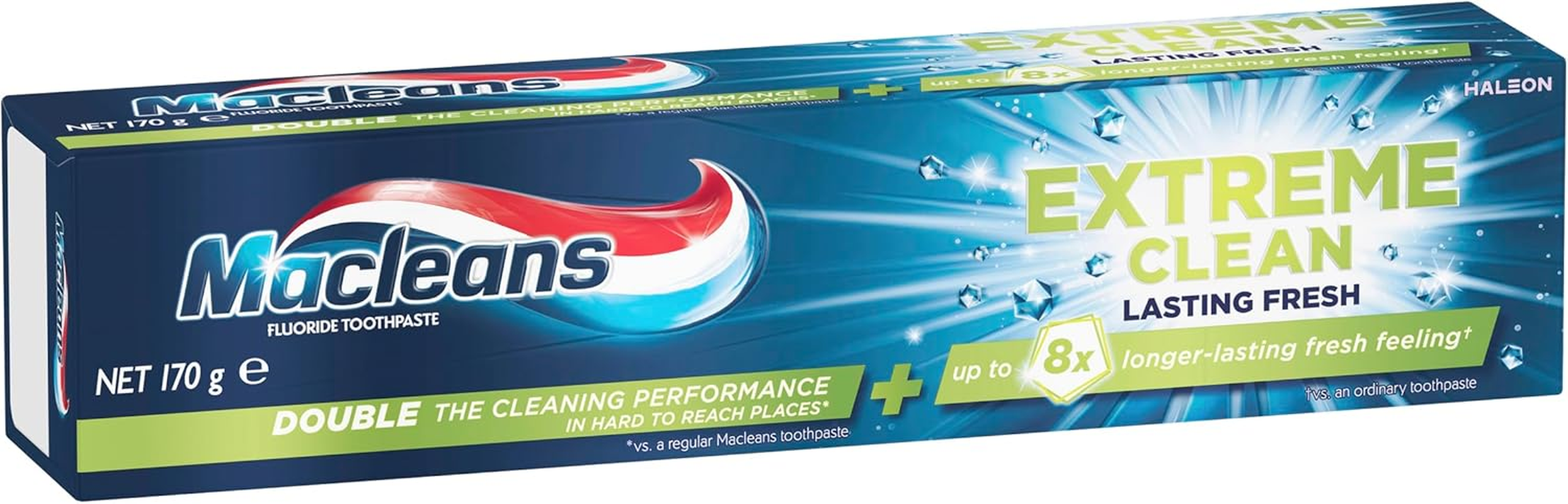 Macleans Extreme Clean Lasting Fresh Fluoride Toothpaste, 170G