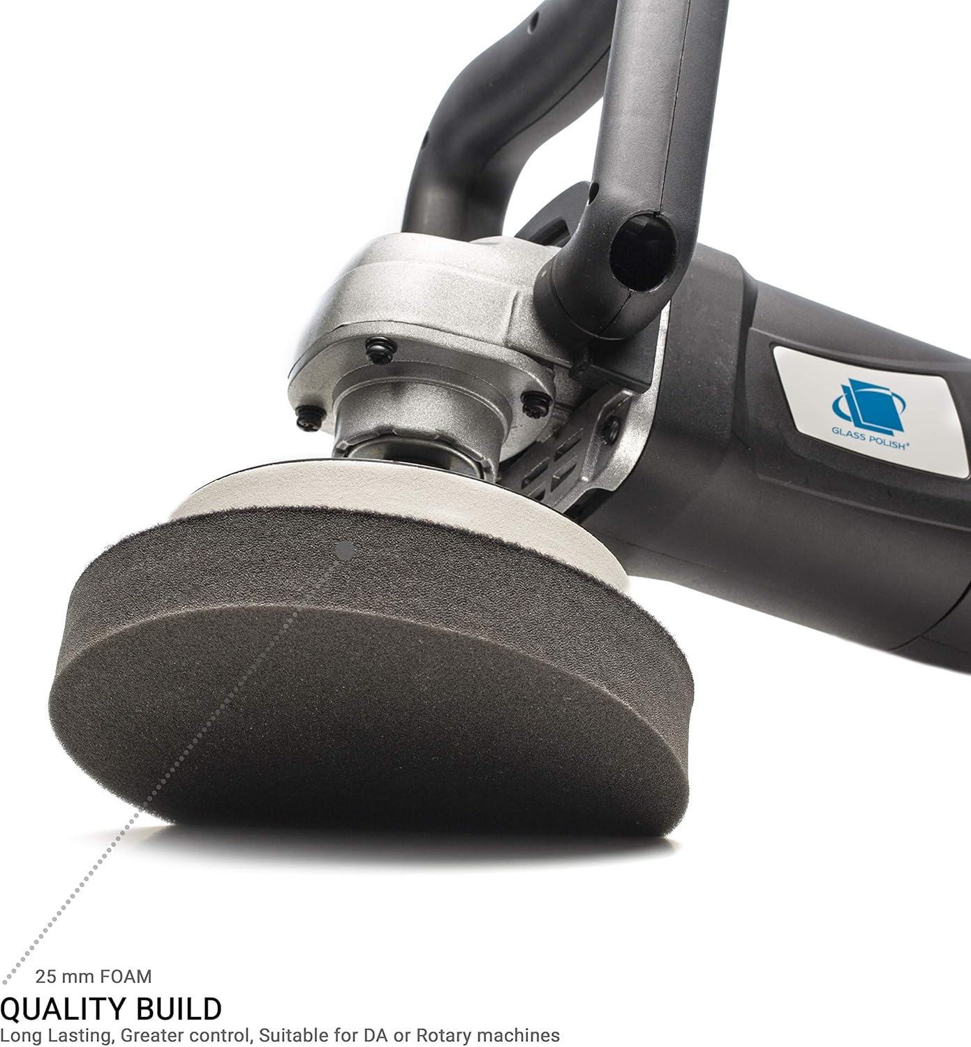 Glass Polish (150Mm) Pro-Line Soft Buffing Pad, Detailing Finishing Foam, Swirl Free Pad - GP16005