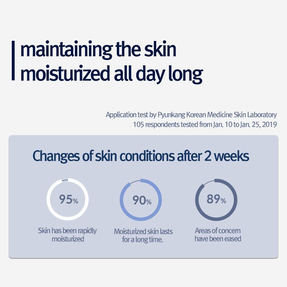 PYUNKANG YUL [PKY] Moisture Ampoule - Korean Serum for Face - Making Moisture Barrier Maintaining the Skin Moisturized - Rapid Soothing Daily for Oily and Combination Skin Types (3.38 Fl.Oz, 100Ml) image number 1