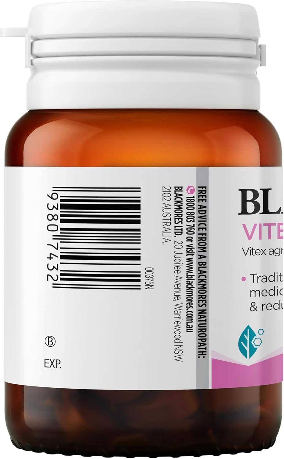 Blackmores Vitex Agnus Castus | Traditionally Used in Western Herbal Medicine to Relieve PMT Symptoms & Regulate Menstrual Cycles| 40 Tablets image number 4