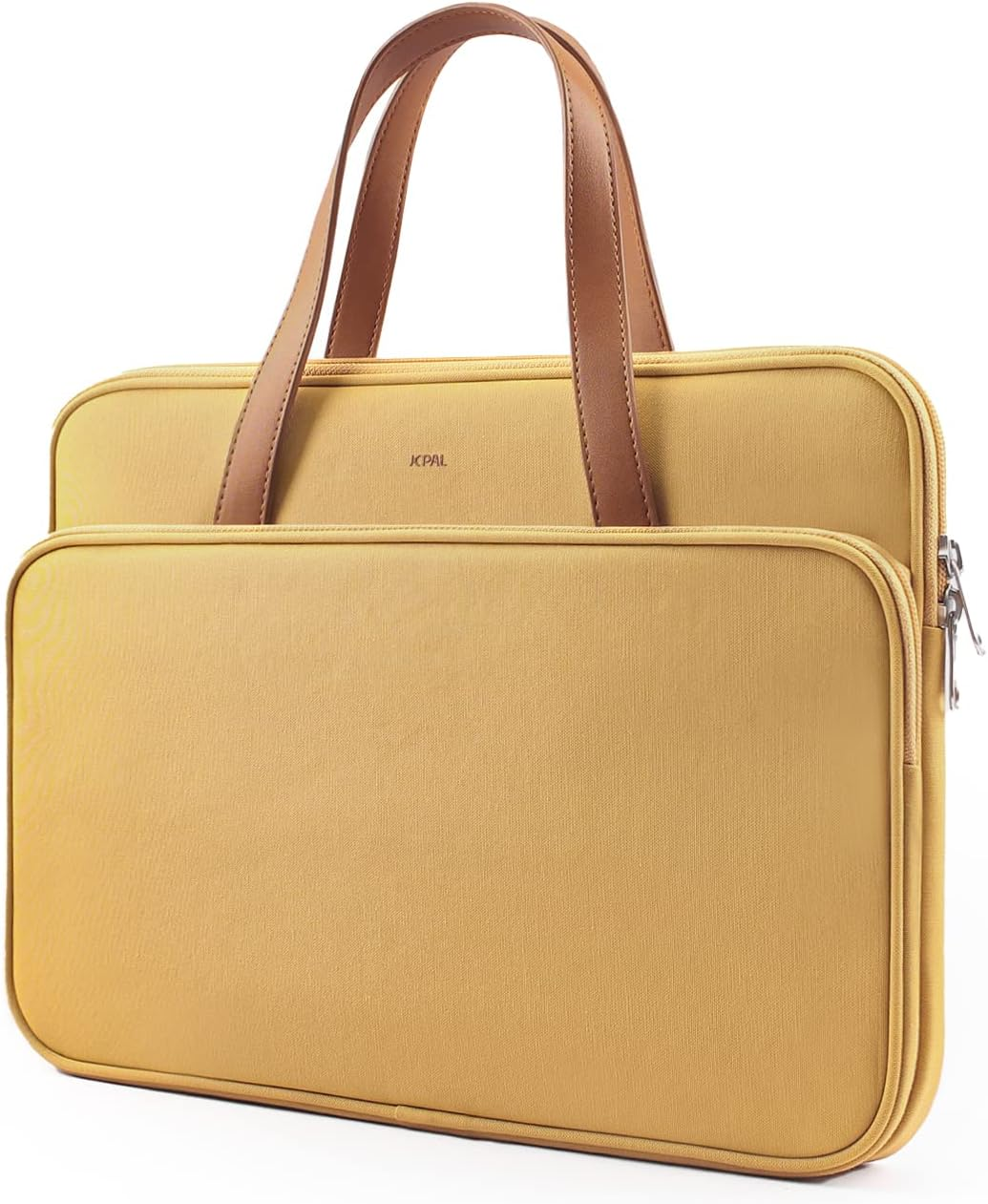 JCPAL 15 16-Inch Transit Sleeve Laptop Computer Sleeve Carrying Case Bag Waterproof Padded with Handle and Large Accessories Pocket for Macbook Air 15" Pro 16" Lenovo ASUS HP Dell Samsung Surface