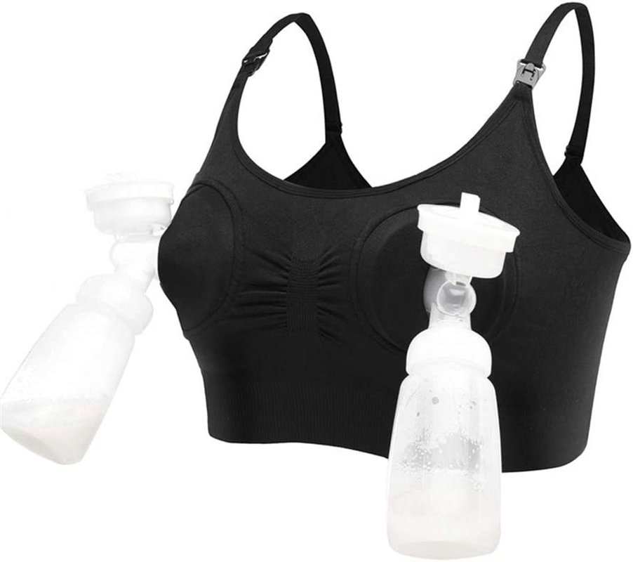 Baronhong Breast-Pumps Holding Nursing Bra,Hands Free Pumping Bra,Suitable for Breastfeeding-Pumps